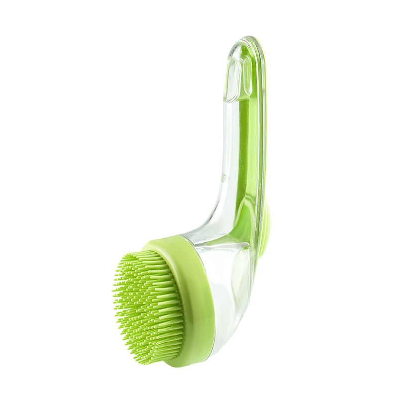 Long-handled shower brush, hair comb, hair brush, shampoo brush, head cleaning and massage device