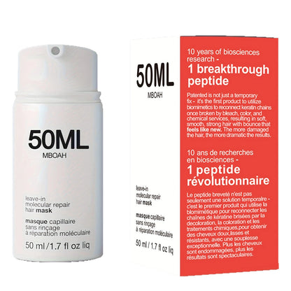 No-Rinse Small Molecule Keratin Hair Mask Nourishes Frizzy and Damaged Hair