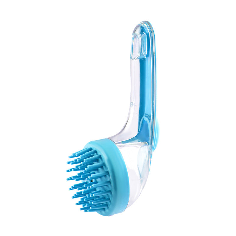 Long-handled shower brush, hair comb, hair brush, shampoo brush, head cleaning and massage device