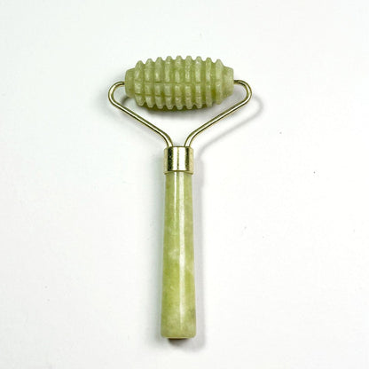 Natural Jingluo Jade Beauty Roller Massager, Facial Rolling Beauty Device, Face Massage Stick